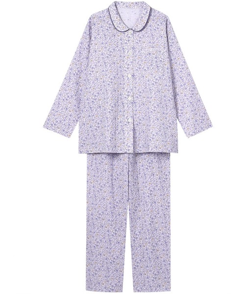 綿100%(本体) パジャマ 長袖 長ズボン（ルームウェア/パジャマ）｜Wing（ウイング） 6,490円