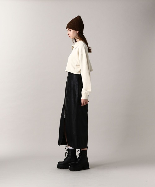 FOREVER 21(フォーエバー トゥエンティーワン)の「【2024FW】ピグメント裏毛ハーフジップスウェット(スウェット・レディース・オフホワイト/ネイビー/グレー/ピンク・FREE)」の16枚目の写真