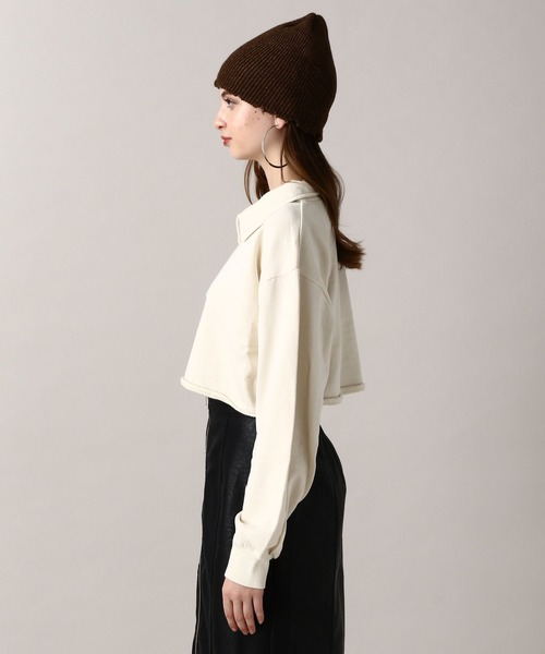 FOREVER 21(フォーエバー トゥエンティーワン)の「【2024FW】ピグメント裏毛ハーフジップスウェット(スウェット・レディース・オフホワイト/ネイビー/グレー/ピンク・FREE)」の21枚目の写真