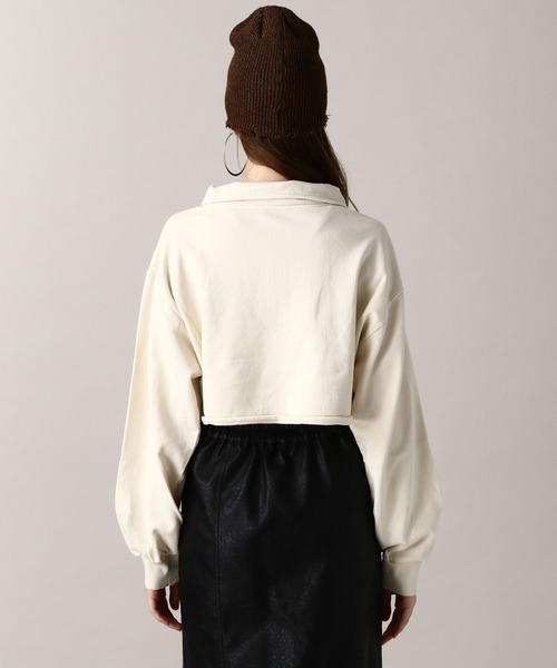 FOREVER 21(フォーエバー トゥエンティーワン)の「【2024FW】ピグメント裏毛ハーフジップスウェット(スウェット・レディース・オフホワイト/ネイビー/グレー/ピンク・FREE)」の22枚目の写真