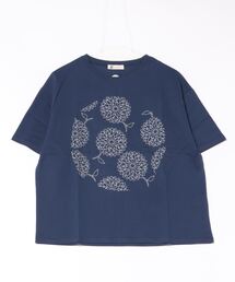tシャツ (BD)「BARNDOOR」レース素材 フリル フラワー Tシャツ レディース BARNDOOR tシャツ (BD)「BARNDOOR」レース素材 フリル フラワー