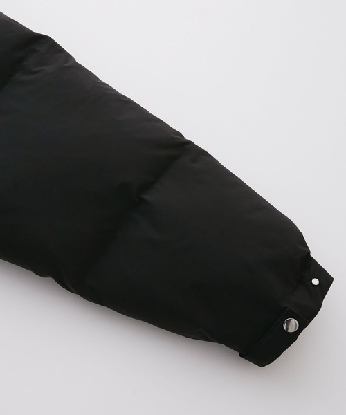 SERACE パテッドボリュームハイネックヒートジャケット SERACE】Patted volume high neck heat jacket / パテッド