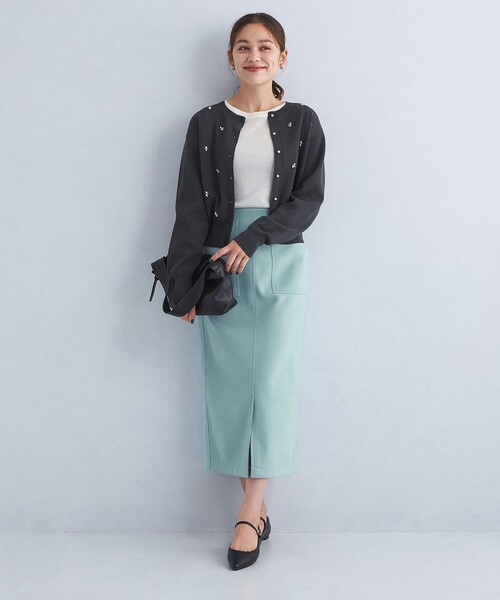 グリーンレーベルリラクシング　シャーク　スカートスーツセット　ウォッシャブル green label relaxing（グリーンレーベルリラクシング）の