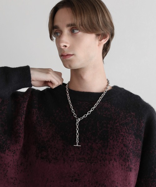 モヘアライクルーズシルエットグラデーションニット（ニット/セーター