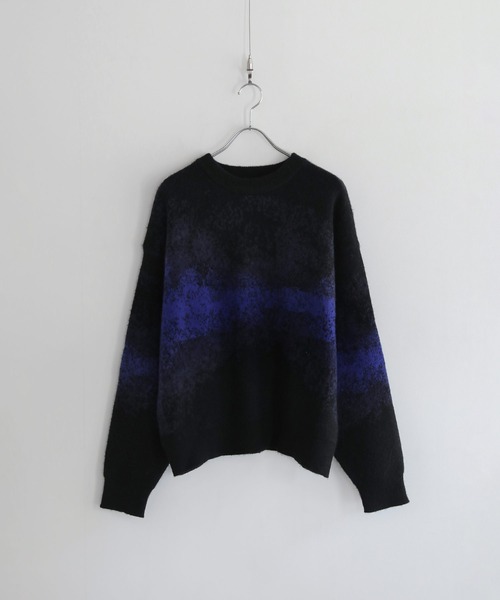 希少 FICCE フィッチェ ヴィンテージ グラデーション モヘア ニット M 2025年最新】FICCE メンズ ニット・セーターの人気アイテム