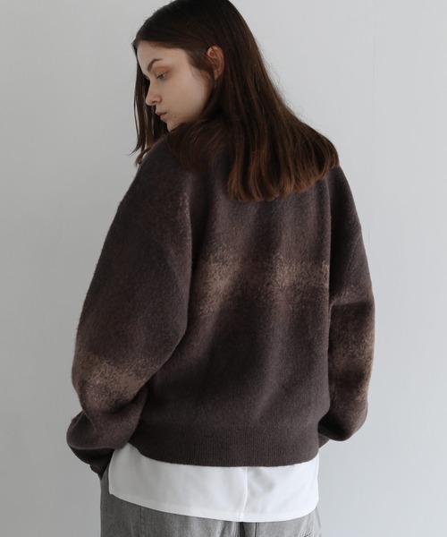 【年末セール】21aw ERL グラデーション　モヘアニット　セーター ERL - グラデーション レインボー セーター ニット | HBX