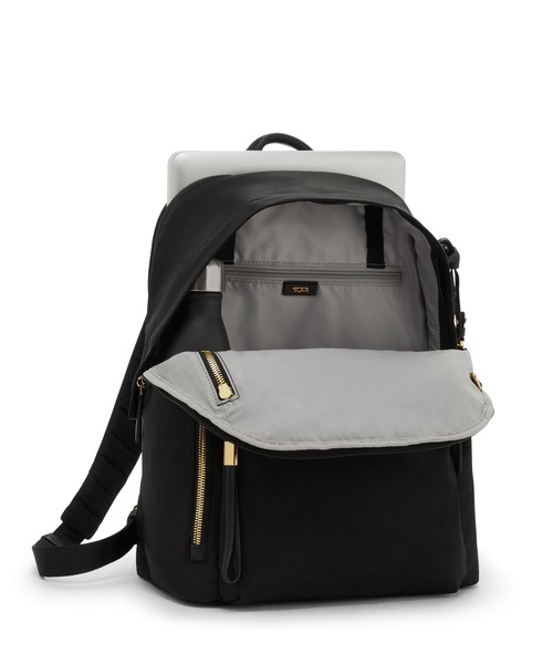 【値下げ最終TUMI 「ホールジー」バックパック VOYAGEUR　リュック　黒 VOYAGEUR 「ホールジー」バックパック ブラックガンメタル｜TUMI
