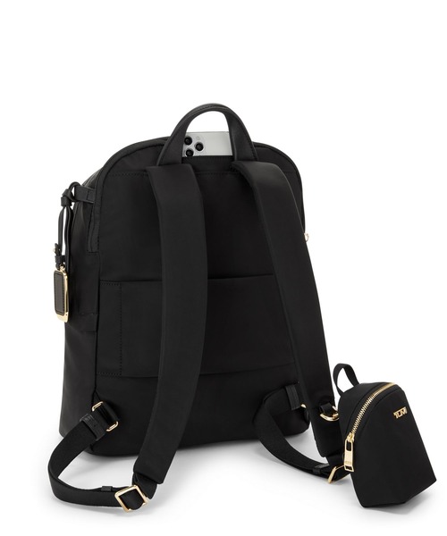 TUMI（トゥミ）の「VOYAGEUR 「ホールジー」バックパック（A4/PC14インチまで対応）（バックパック/リュック・レディース・ブラック×グレー/ブラック×ゴールド/ブラウン系その他・FREE）」の12枚目の写真