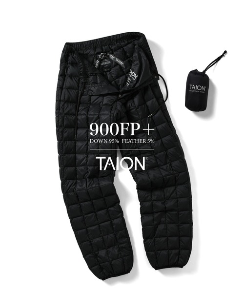 TAION(タイオン)の「【TAION(タイオン)】〈ユニセックス〉マウンテン アクティブ ライトダウンパンツ(その他パンツ・メンズ・ライトグレー/レッド系その他3/ブラック/ダークネイビー/ダークオリーブ/チャコールグレー・XS/S/M/L/XL)」の12枚目の写真