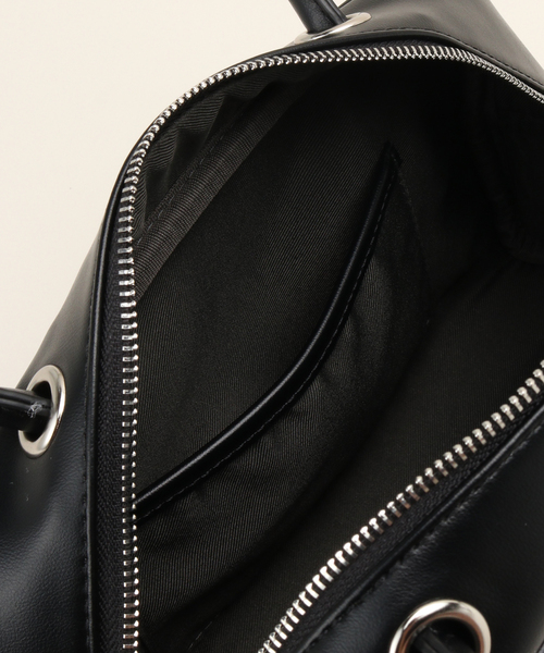 B.C STOCK（ベーセーストック）の「ボストンBAG（ショルダーバッグ・レディース・ホワイト/ウッド/ブラック・FREE）」の15枚目の写真