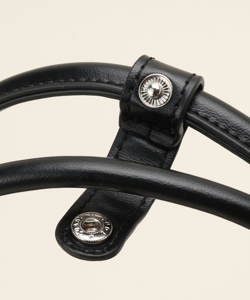 B.C STOCK（ベーセーストック）の「ボストンBAG（ショルダーバッグ・レディース・ホワイト/ウッド/ブラック・FREE）」の18枚目の写真