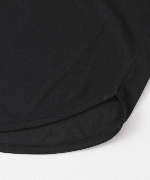SENSE OF PLACE by URBAN RESEARCH(センスオブプレイスバイアーバンリサーチ)の「ラウンドテールシアールーズトップ(Tシャツ/カットソー・レディース・ネイビー/ブラック/オフホワイト・ONE)」の10枚目の写真