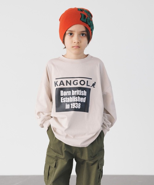 FRUIT OF THE LOOM（フルーツオブザルーム）の「【Fruit Of The Loom(フルーツオブザルーム)】別注ロゴニットワッチ (KIDS)（ニットキャップ/ビーニー・キッズ・オレンジ/ブラック/ブルー・FREE）」の4枚目の写真