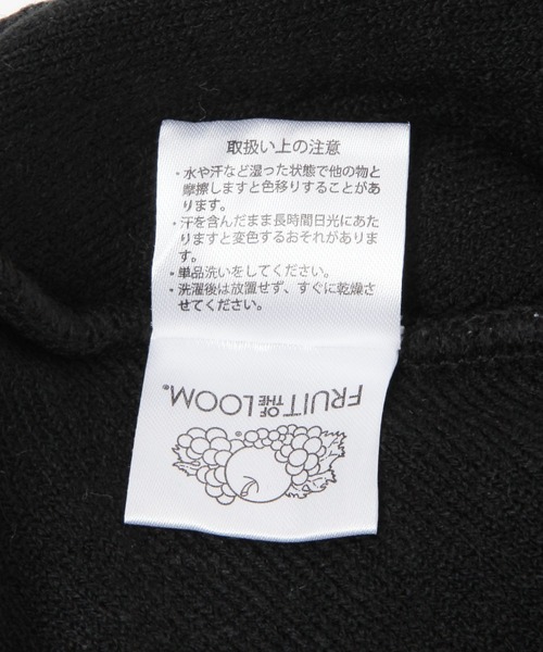 FRUIT OF THE LOOM（フルーツオブザルーム）の「【Fruit Of The Loom(フルーツオブザルーム)】別注ロゴニットワッチ (KIDS)（ニットキャップ/ビーニー・キッズ・オレンジ/ブラック/ブルー・FREE）」の11枚目の写真
