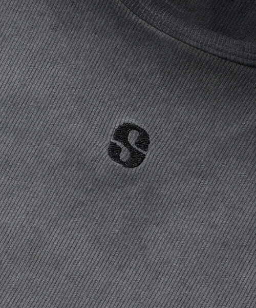 WHO'S WHO gallery(フーズフーギャラリー)の「【SLOPPY/スロッピー】スマッジトップス(Tシャツ/カットソー・レディース・チャコールグレー/ライトグレー・FREE)」の11枚目の写真