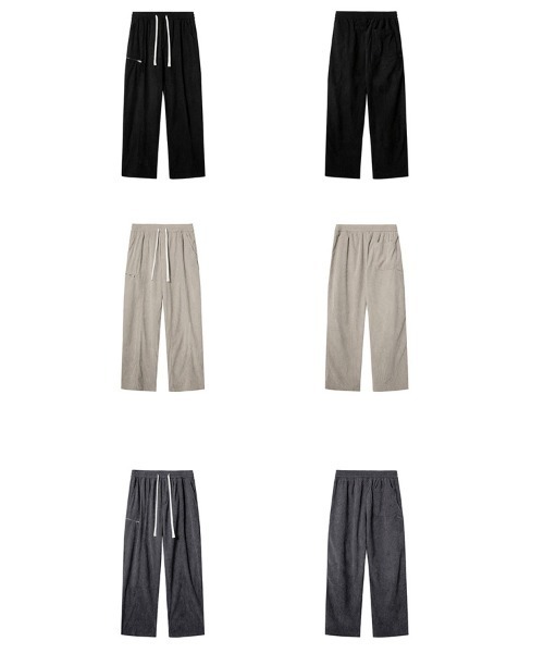 Ressaca(レサーカ)の「コーデュロイサイドジップルーズシルエットイージーパンツ(その他パンツ・メンズ・チャコール/ブラック/グレイッシュベージュ・M/L/XL)」の9枚目の写真