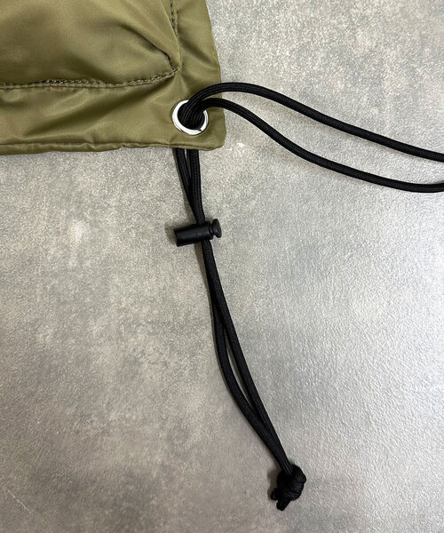 CIAOPANIC（チャオパニック）の「テープリボンナイロンナップザック（バックパック/リュック・レディース・ブラック/カーキ・FREE）」の12枚目の写真
