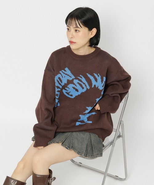 【セール】【UNISEX】ISTKUNST／G&Cニット（ニット/セーター）｜ISTKUNST（イストクンスト）