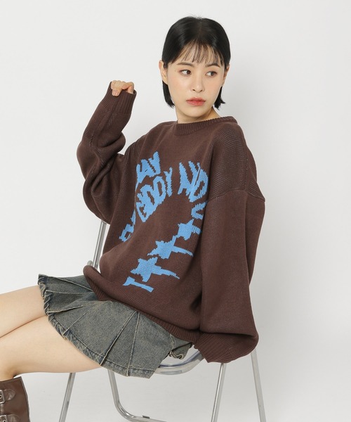 【セール】【UNISEX】ISTKUNST／G&Cニット（ニット/セーター）｜ISTKUNST（イストクンスト）