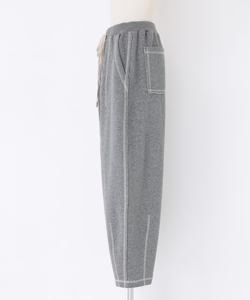 n'OrLABEL(ノアールレーベル)の「裏起毛配色ステッチコクーンパンツ(その他パンツ・レディース・ネイビー/ブラック/杢グレー・2/1)」の20枚目の写真