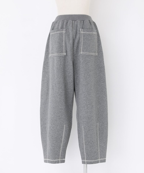 n'OrLABEL(ノアールレーベル)の「裏起毛配色ステッチコクーンパンツ(その他パンツ・レディース・ネイビー/ブラック/杢グレー・2/1)」の21枚目の写真