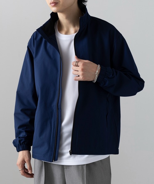 wundou(ウンドウ)の「【wundou】ウインドブレーカージャケット P6600(ナイロンジャケット・メンズ・ネイビー/ブラック・L/XL/XXL)」の18枚目の写真