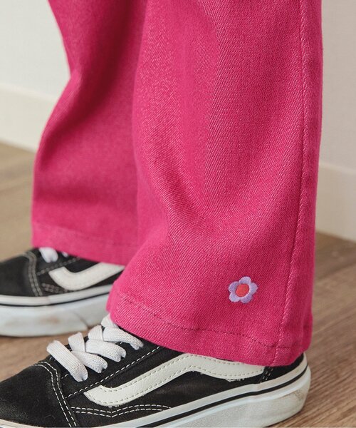 BREEZE（ブリーズ）の「【あったか】フレアエブリパンツ（その他パンツ・キッズ・ピンク/ブラック・140/90/100/110/130/80/120）」の22枚目の写真