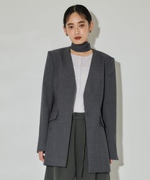 FETICO STUDIOUS別注 ボウタイジャケット 2024AW FETICO STUDIOUS別注 ボウタイジャケット 2024AW - メルカリ