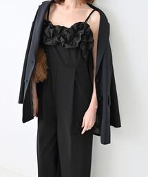 SLOBE IENA | LES FLEURS サロペット(サロペット/オーバーオール)