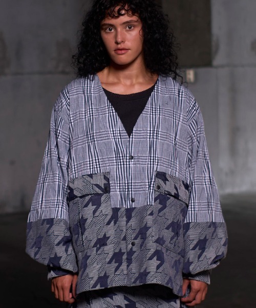 masterkey（マスターキー）の「mj10418-CHIDORI-JK ジャケット（その他アウター・メンズ・ネイビー/イエロー・1/2）」の2枚目の写真