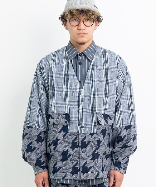 masterkey（マスターキー）の「mj10418-CHIDORI-JK ジャケット（その他アウター・メンズ・ネイビー/イエロー・1/2）」の4枚目の写真