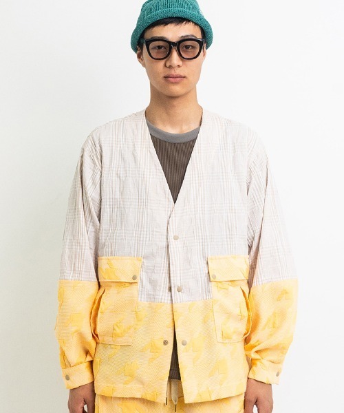 masterkey（マスターキー）の「mj10418-CHIDORI-JK ジャケット（その他アウター・メンズ・ネイビー/イエロー・1/2）」の12枚目の写真