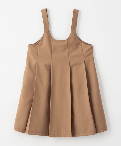 プリーツライク タック ジャンパースカート / キッズ 100cm-130cm(ジャンパースカート)|green label relaxing(グリーンレーベルリラクシング) プリーツライク タック ジャンパースカート / キッズ 100cm-130cm(ジャンパースカート)|green label relaxing(グリーンレーベルリラクシング)