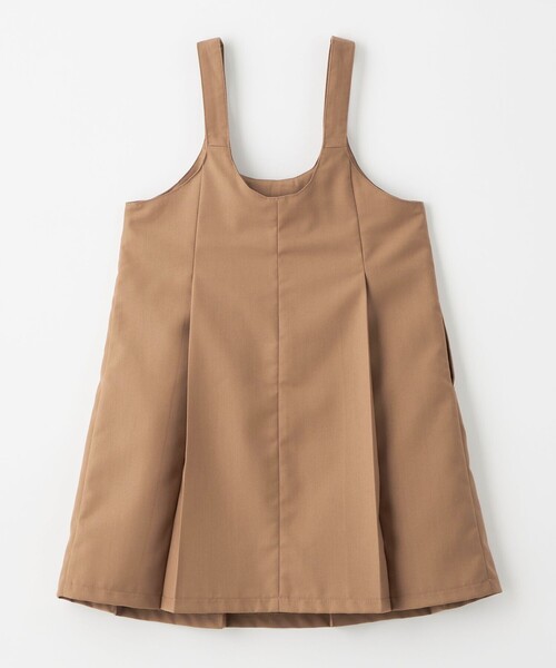 プリーツライク タック ジャンパースカート / キッズ 100cm-130cm(ジャンパースカート)|green label relaxing(グリーンレーベルリラクシング) プリーツライク タック ジャンパースカート / キッズ 100cm-130cm(ジャンパースカート)|green label relaxing(グリーンレーベルリラクシング)