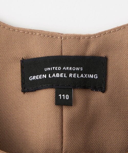 プリーツライク タック ジャンパースカート / キッズ 100cm-130cm(ジャンパースカート)|green label relaxing(グリーンレーベルリラクシング) プリーツライク タック ジャンパースカート / キッズ 100cm-130cm(ジャンパースカート)|green label relaxing(グリーンレーベルリラクシング)