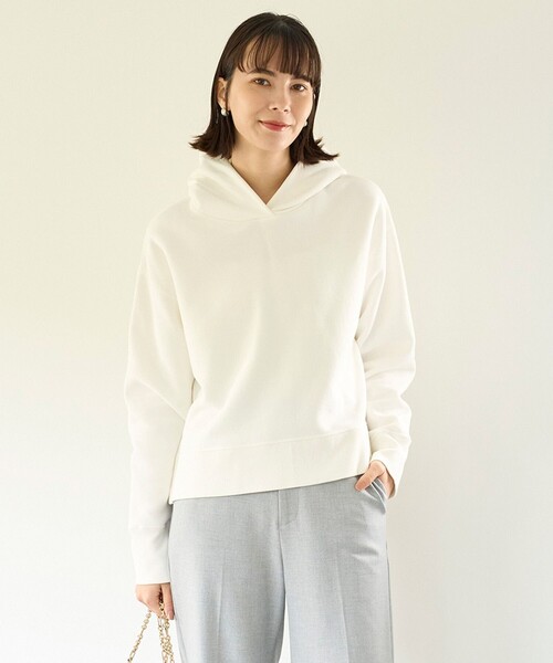 【セール】【洗える】裏起毛スウェット フーディー（パーカー）｜UNFILO（アンフィーロ） 6,793円