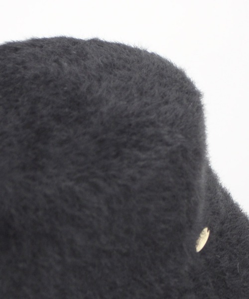 axes femme（アクシーズファム）の「プレート付シャギーバケハ（ハット・レディース・ワイン/ブラック/ホワイト・FREE）」の13枚目の写真