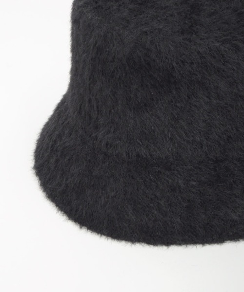 axes femme（アクシーズファム）の「プレート付シャギーバケハ（ハット・レディース・ワイン/ブラック/ホワイト・FREE）」の14枚目の写真