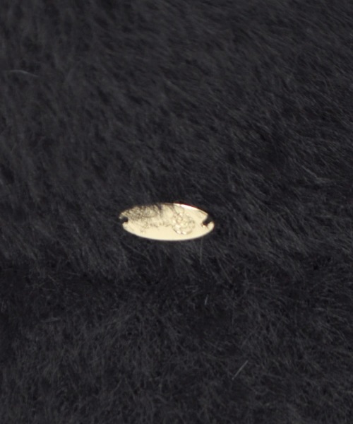 axes femme（アクシーズファム）の「プレート付シャギーバケハ（ハット・レディース・ワイン/ブラック/ホワイト・FREE）」の15枚目の写真