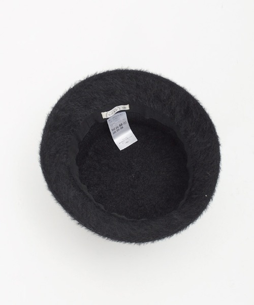 axes femme（アクシーズファム）の「プレート付シャギーバケハ（ハット・レディース・ワイン/ブラック/ホワイト・FREE）」の16枚目の写真