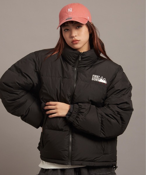 FIRST DOWN（ファーストダウン）の「FIRST DOWN USA限定 BUBBLE DOWN JKT SHORT（ダウンジャケット/コート・メンズ・ブラック・M/L/XL）」の21枚目の写真