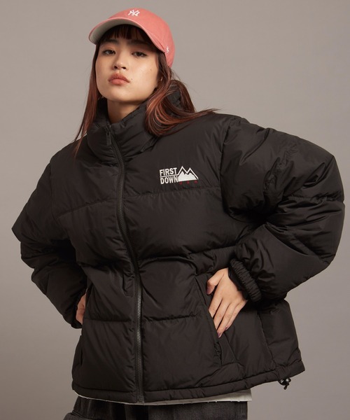 FIRST DOWN（ファーストダウン）の「FIRST DOWN USA限定 BUBBLE DOWN JKT SHORT（ダウンジャケット/コート・メンズ・ブラック・M/L/XL）」の20枚目の写真