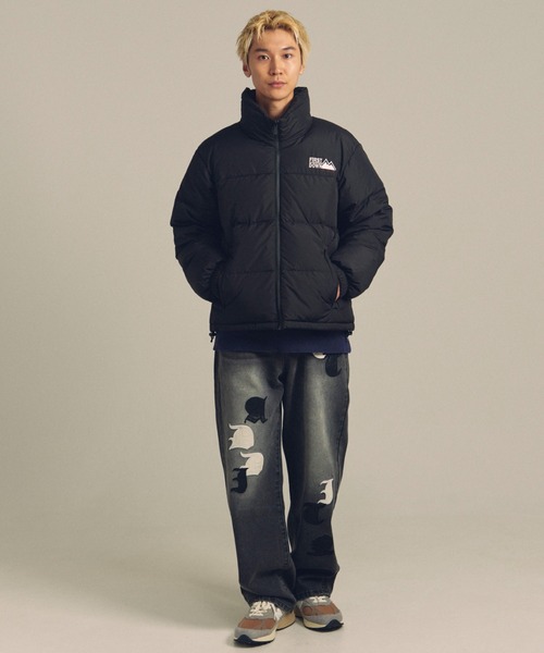 FIRST DOWN（ファーストダウン）の「FIRST DOWN USA限定 BUBBLE DOWN JKT SHORT（ダウンジャケット/コート・メンズ・ブラック・M/L/XL）」の11枚目の写真