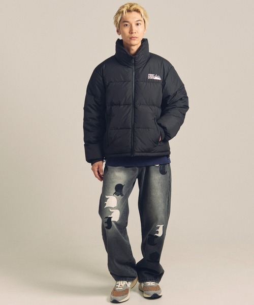 FIRST DOWN（ファーストダウン）の「FIRST DOWN USA限定 BUBBLE DOWN JKT SHORT（ダウンジャケット/コート・メンズ・ブラック・M/L/XL）」の13枚目の写真