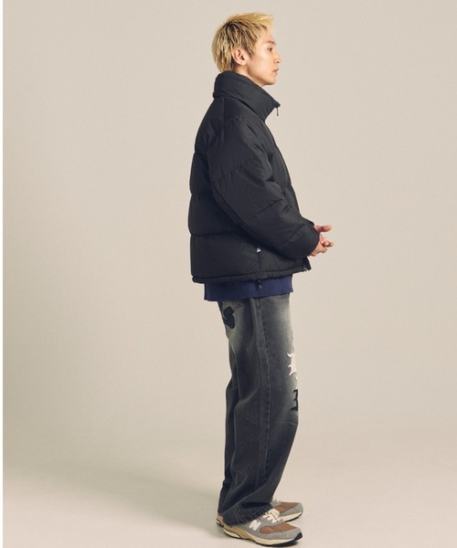 FIRST DOWN（ファーストダウン）の「FIRST DOWN USA限定 BUBBLE DOWN JKT SHORT（ダウンジャケット/コート・メンズ・ブラック・M/L/XL）」の15枚目の写真