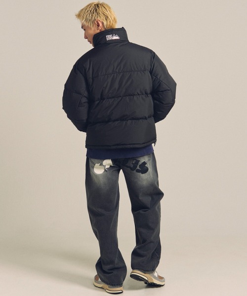 FIRST DOWN（ファーストダウン）の「FIRST DOWN USA限定 BUBBLE DOWN JKT SHORT（ダウンジャケット/コート・メンズ・ブラック・M/L/XL）」の19枚目の写真
