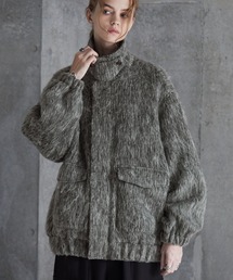SERACE（セラス）の「【SERACE】2way loose shaggy short blouson / 2wayルーズシャギーショートブルゾン（ブルゾン）」