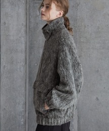 SERACE（セラス）の「【SERACE】2way loose shaggy short blouson / 2wayルーズシャギーショートブルゾン（ブルゾン）」