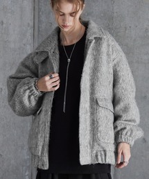 SERACE（セラス）の「【SERACE】2way loose shaggy short blouson / 2wayルーズシャギーショートブルゾン（ブルゾン）」