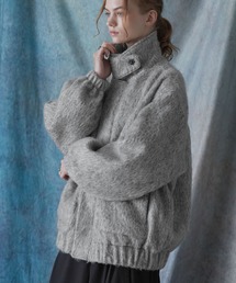 SERACE（セラス）の「【SERACE】2way loose shaggy short blouson / 2wayルーズシャギーショートブルゾン（ブルゾン）」